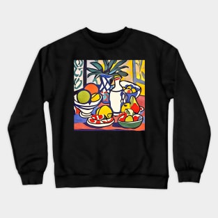 Milk and fruit-Matisse inspired Crewneck Sweatshirt